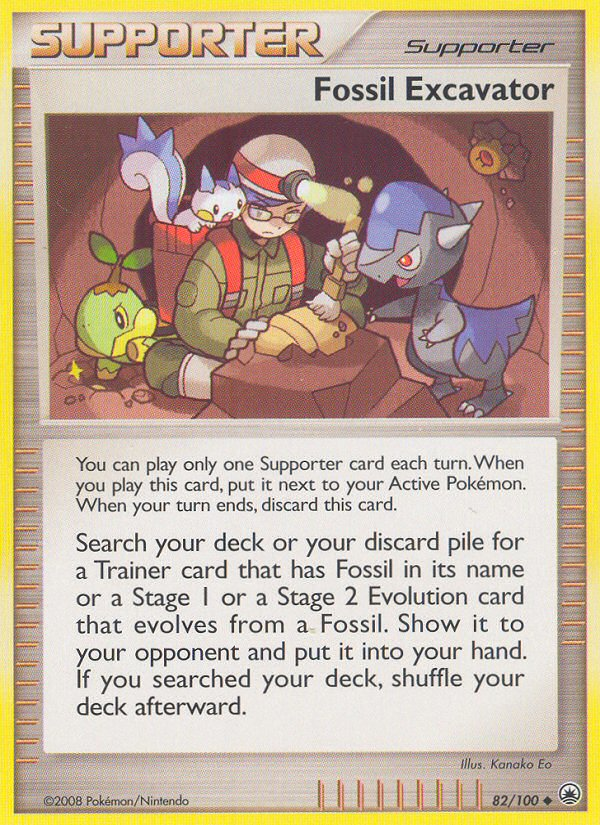 Fossil Excavator — Majestic Dawn #082 / 100