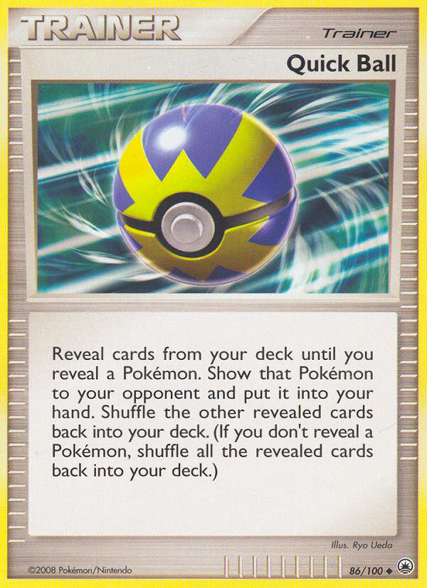 Quick Ball — Majestic Dawn #086 / 100