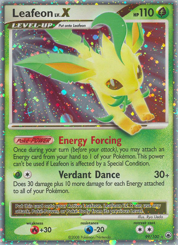 Leafeon LV.X — Majestic Dawn #099 / 100