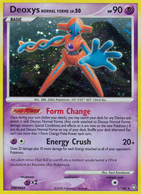 Deoxys Normal Forme — Legends Awakened #001 / 146