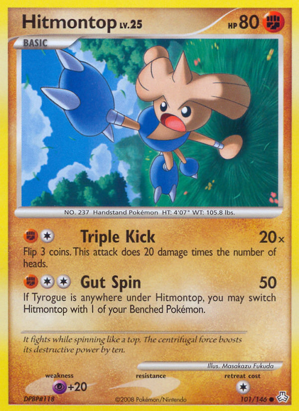 Hitmontop — Legends Awakened #101 / 146