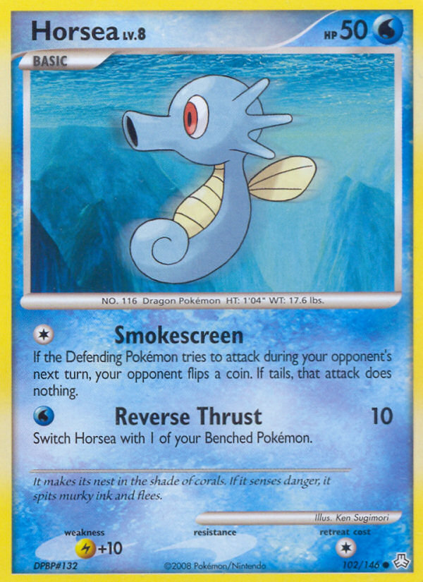 Horsea — Legends Awakened #102 / 146