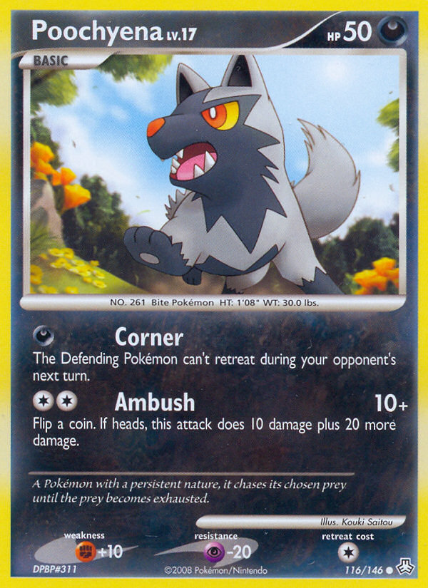 Poochyena — Legends Awakened #116 / 146