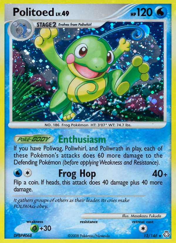 Politoed — Legends Awakened #012 / 146