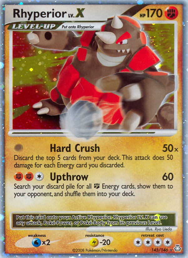 Rhyperior LV.X — Legends Awakened #145 / 146