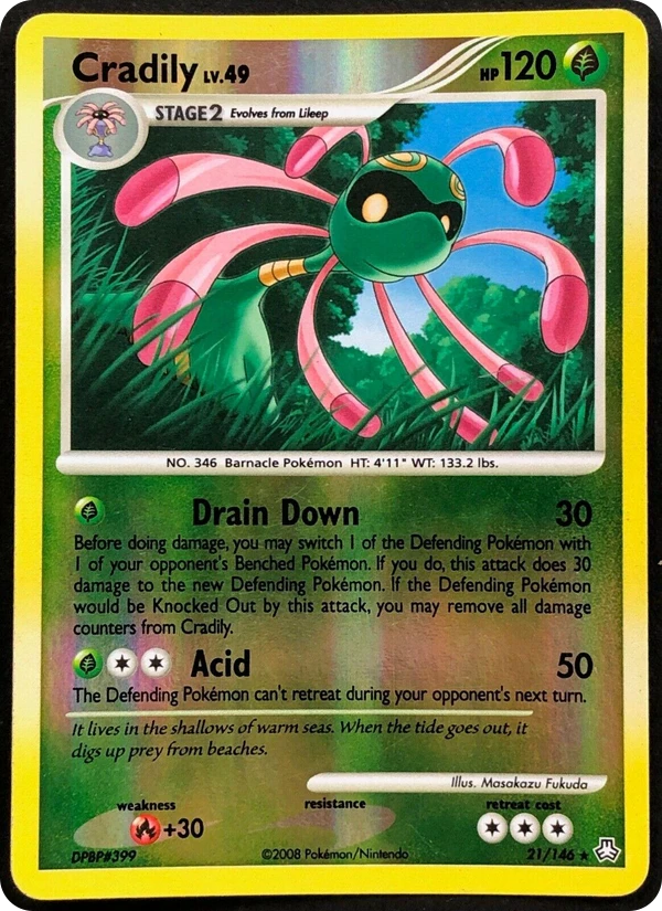 Cradily — Legends Awakened #021 / 146