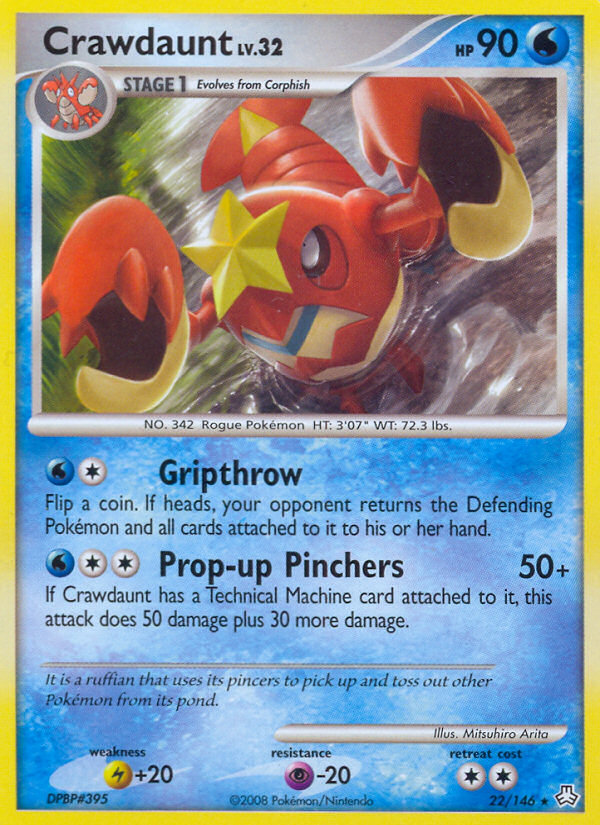 Crawdaunt — Legends Awakened #022 / 146