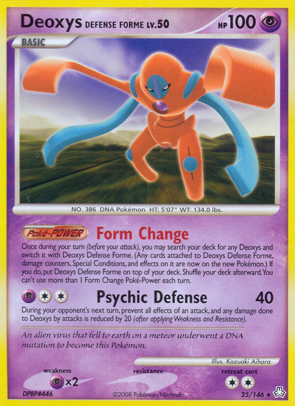 Deoxys Defense Forme — Legends Awakened #025 / 146