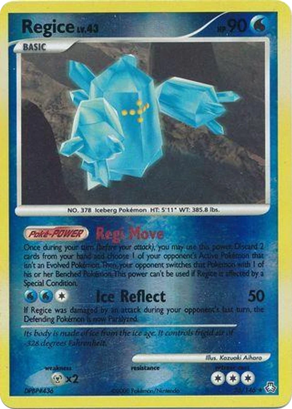 Regice — Legends Awakened #036 / 146