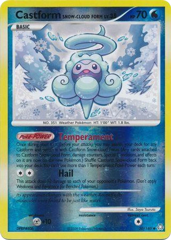 Castform Snow-Cloud Form — Legends Awakened #050 / 146