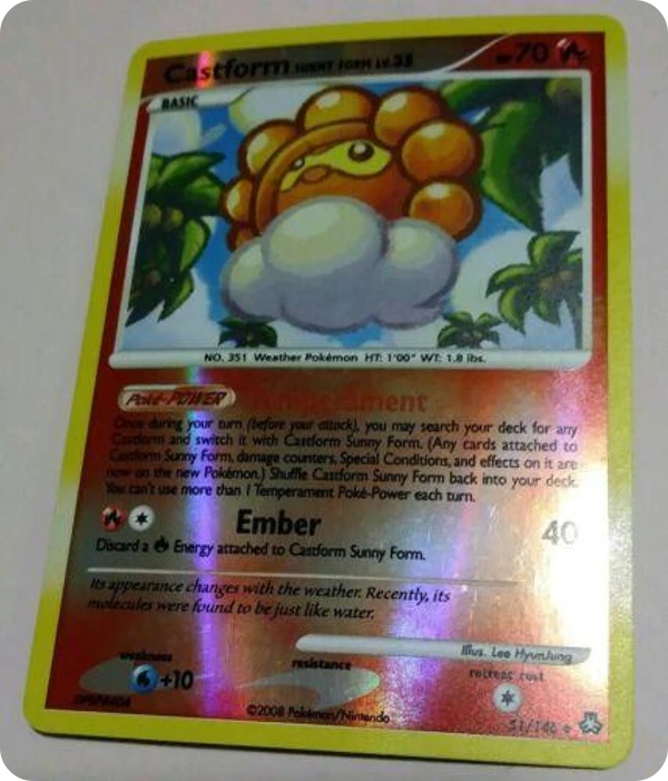Castform Sunny Form — Legends Awakened #051 / 146