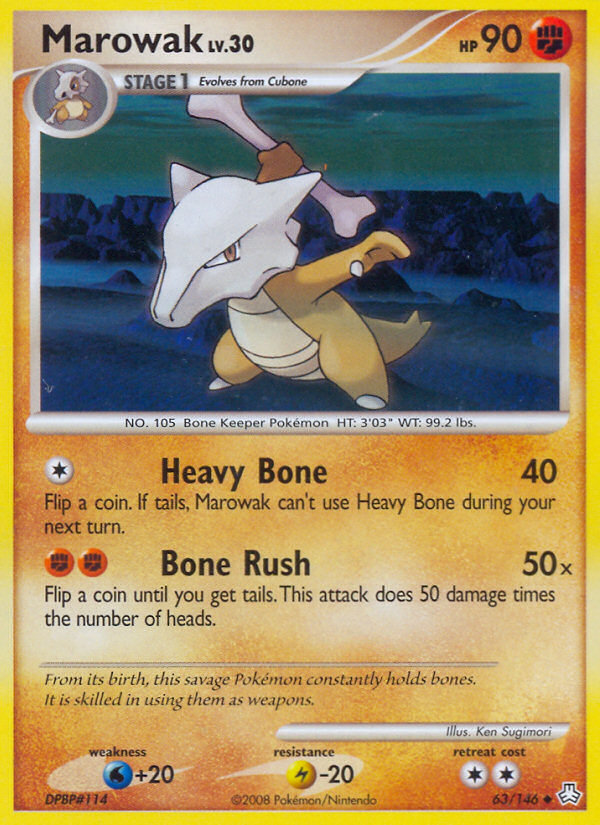 Marowak — Legends Awakened #063 / 146