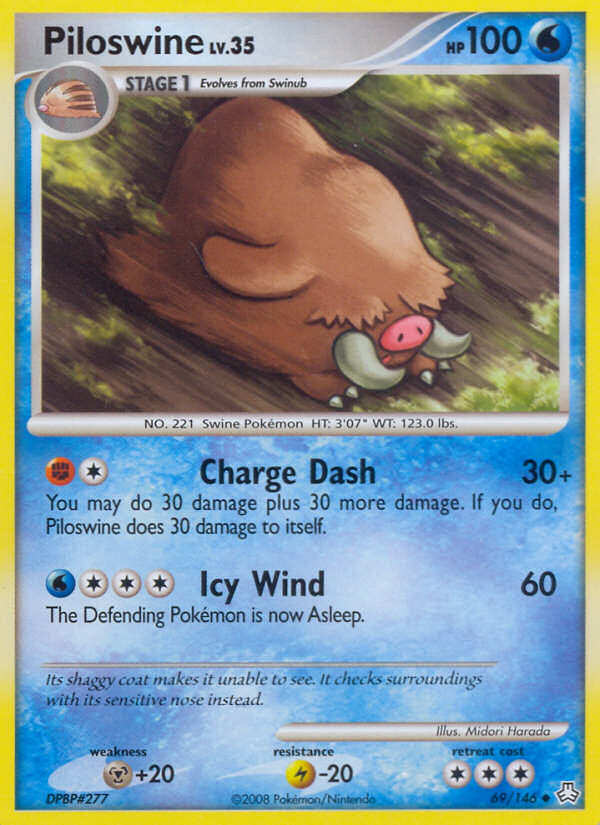 Piloswine — Legends Awakened #069 / 146