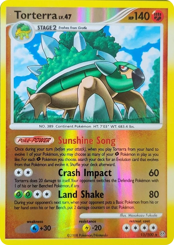 Torterra — Stormfront #011 / 100