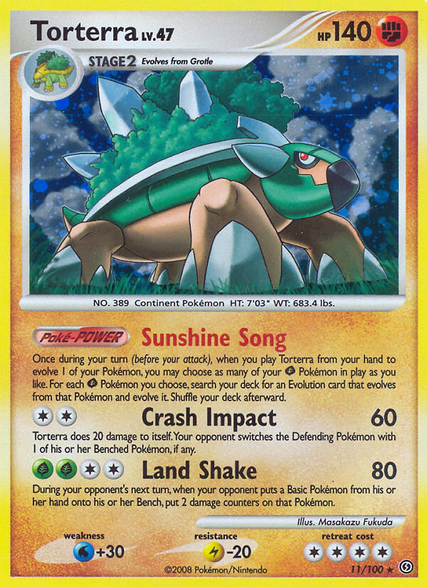 Torterra — Stormfront #011 / 100