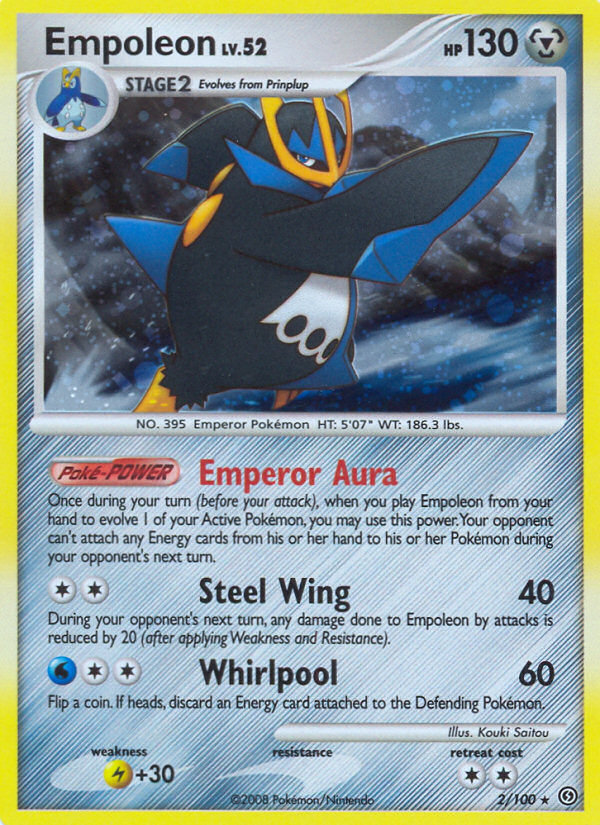 Empoleon — Stormfront #002 / 100
