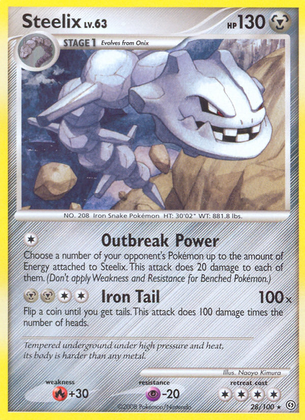 Steelix — Stormfront #028 / 100