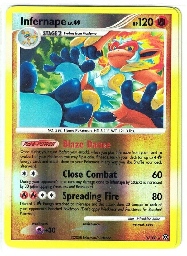 Infernape — Stormfront #003 / 100