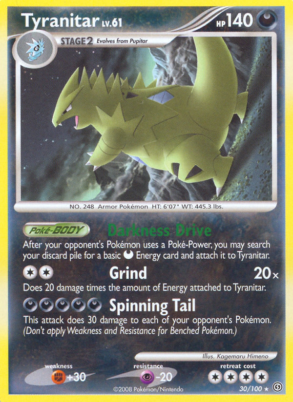 Tyranitar — Stormfront #030 / 100