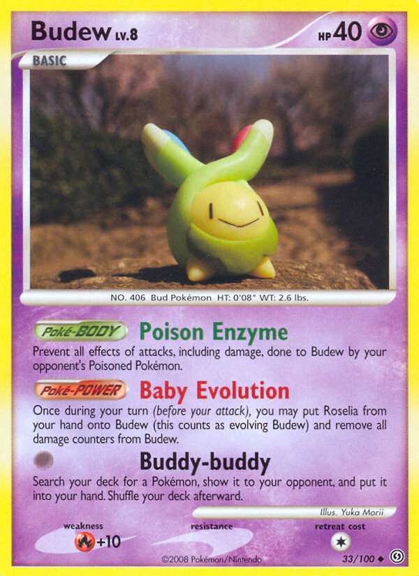 Budew — Stormfront #033 / 100