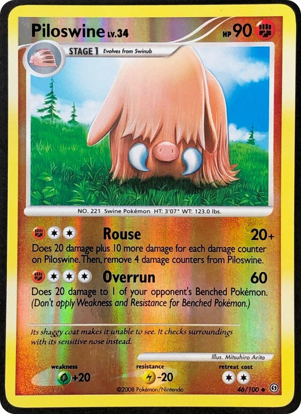 Piloswine — Stormfront #046 / 100