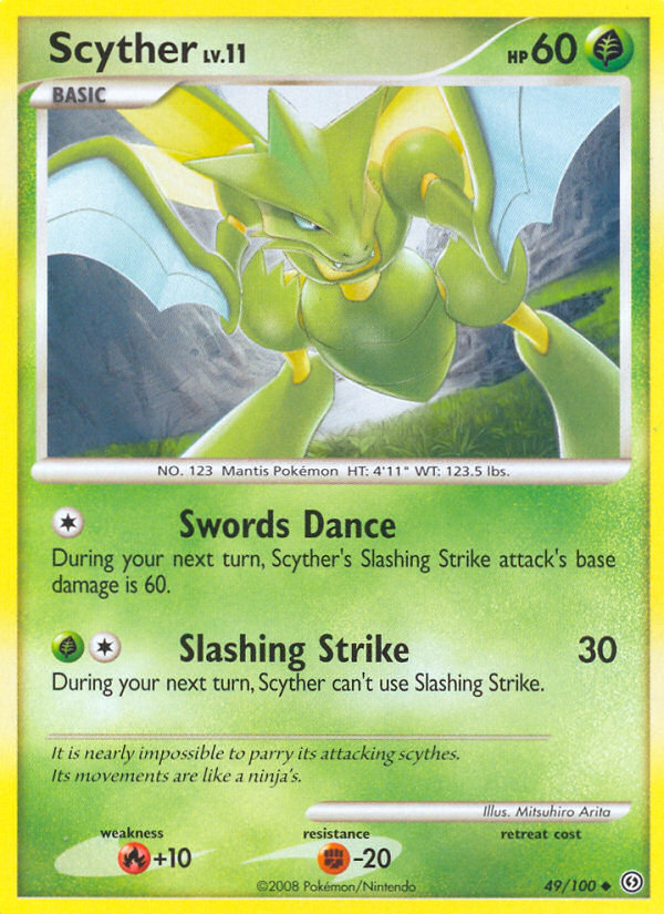 Scyther — Stormfront #049 / 100