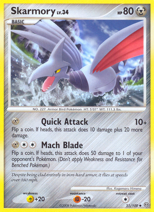 Skarmory — Stormfront #051 / 100