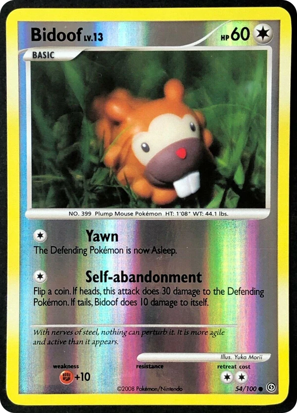 Bidoof — Stormfront #054 / 100