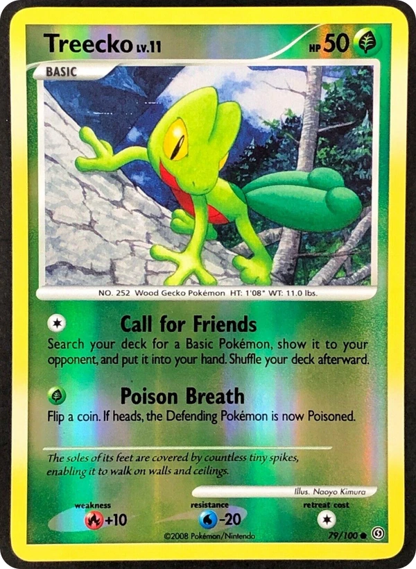 Treecko — Stormfront #079 / 100