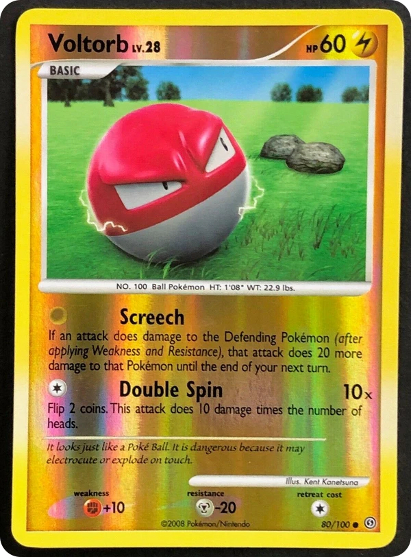 Voltorb — Stormfront #080 / 100