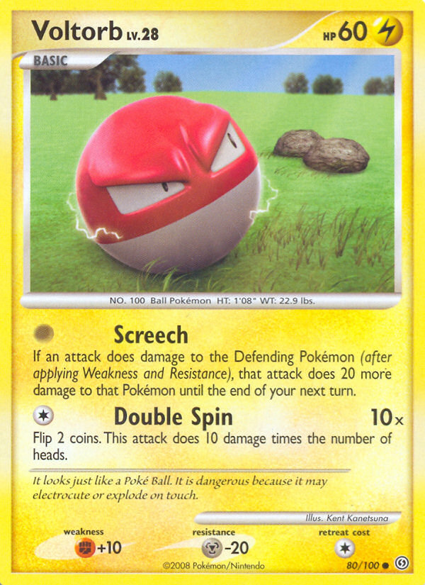 Voltorb — Stormfront #080 / 100