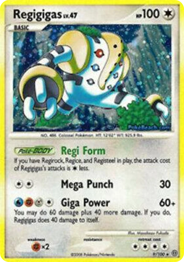 Regigigas — Stormfront #009 / 100
