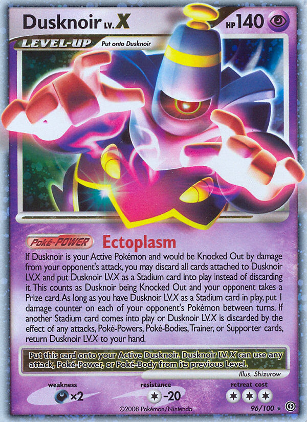 Dusknoir LV.X — Stormfront #096 / 100