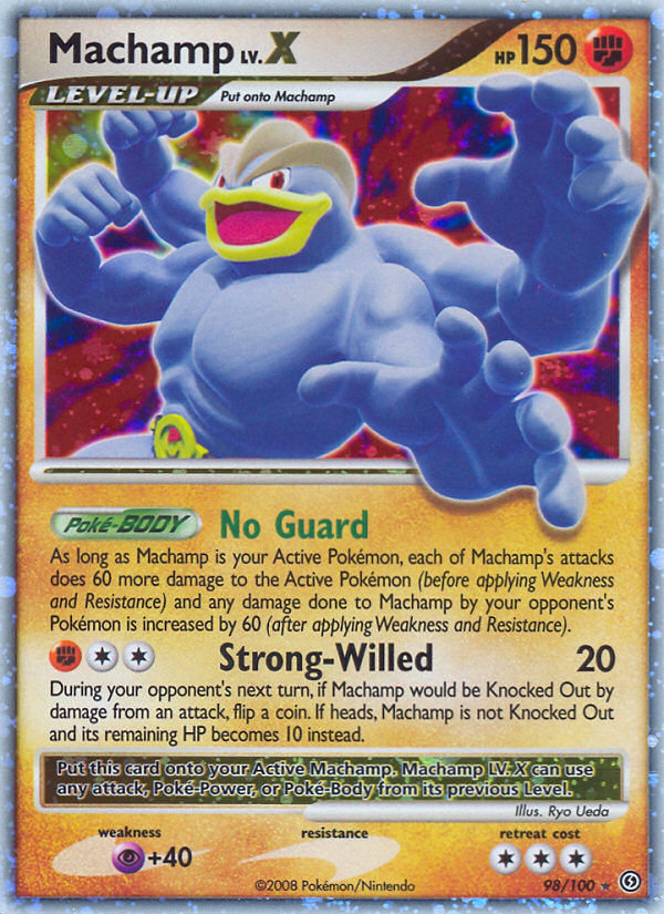 Machamp LV.X — Stormfront #098 / 100