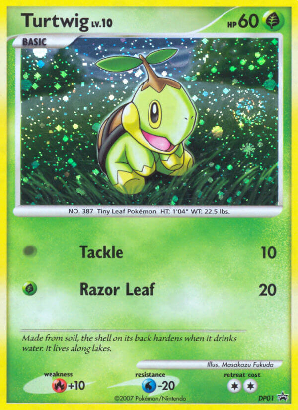 Turtwig — DP Black Star Promos #001 / 56