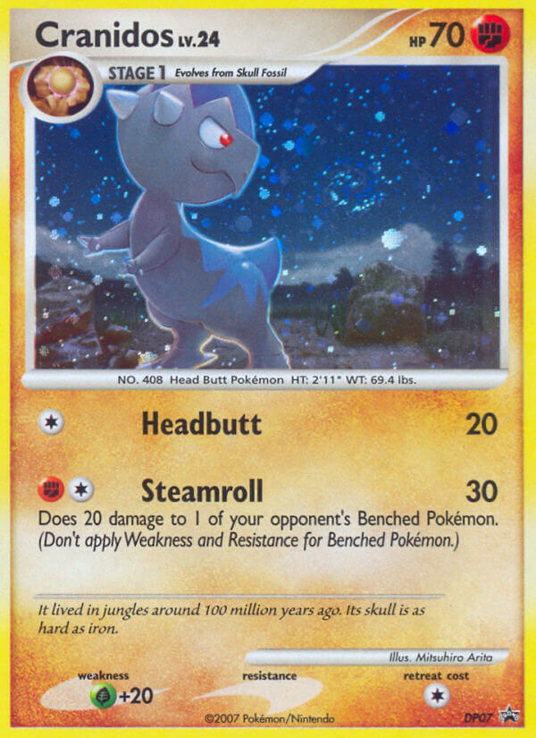 Cranidos — DP Black Star Promos #007 / 56