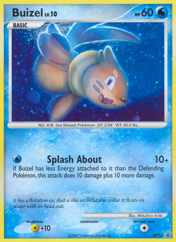Buizel — DP Black Star Promos #013 / 56
