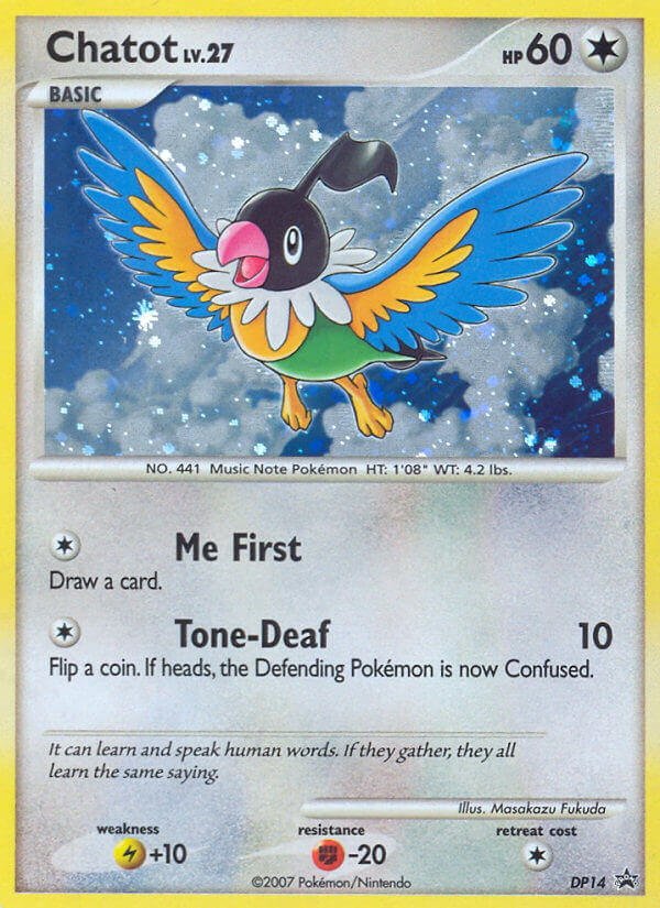 Chatot — DP Black Star Promos #014 / 56