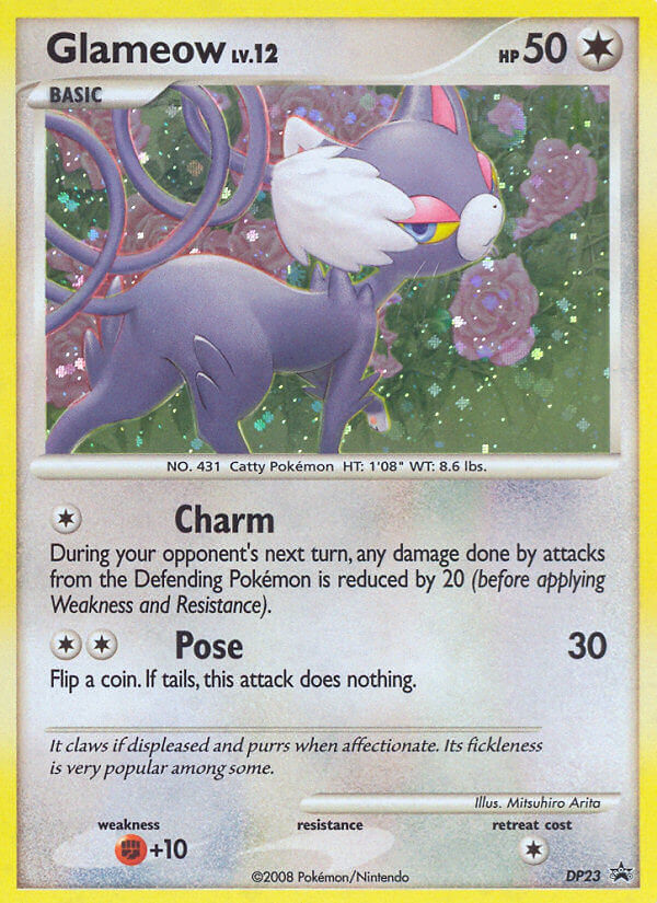 Glameow — DP Black Star Promos #023 / 56
