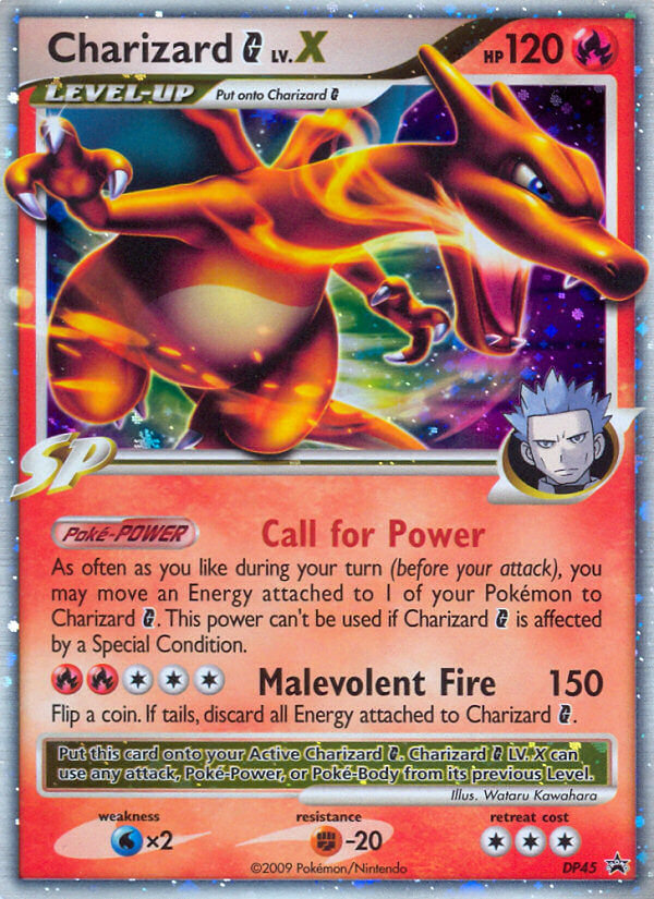 Charizard G LV.X — DP Black Star Promos #045 / 56