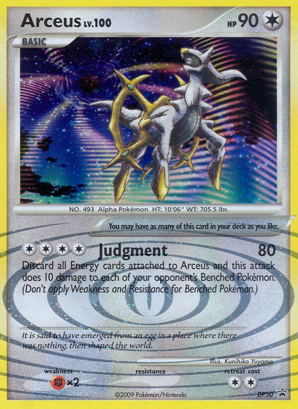 Arceus — DP Black Star Promos #050 / 56