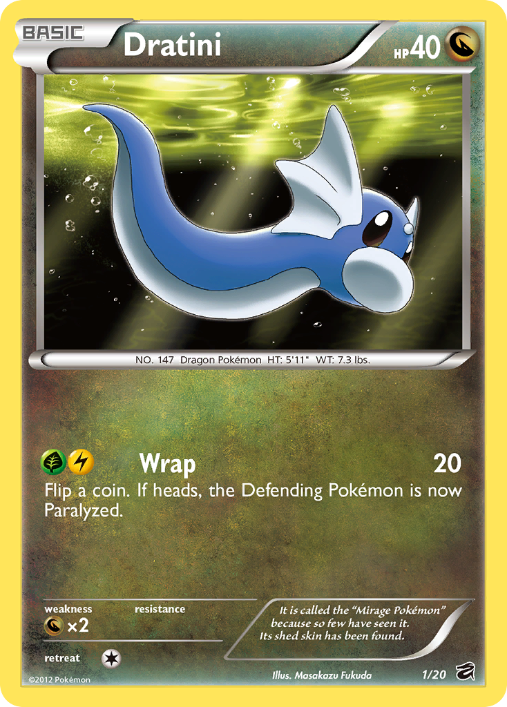Dratini — Dragon Vault #001 / 20
