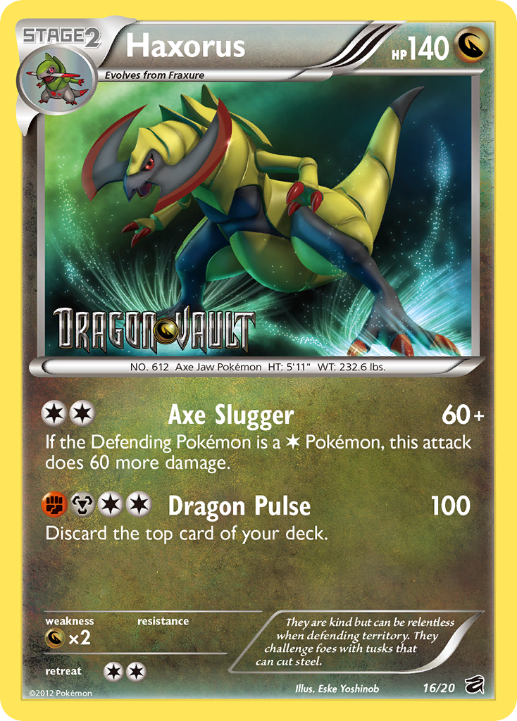 Haxorus — Dragon Vault #016 / 20