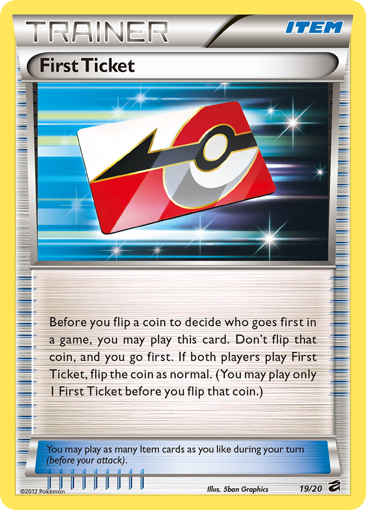 First Ticket — Dragon Vault #019 / 20