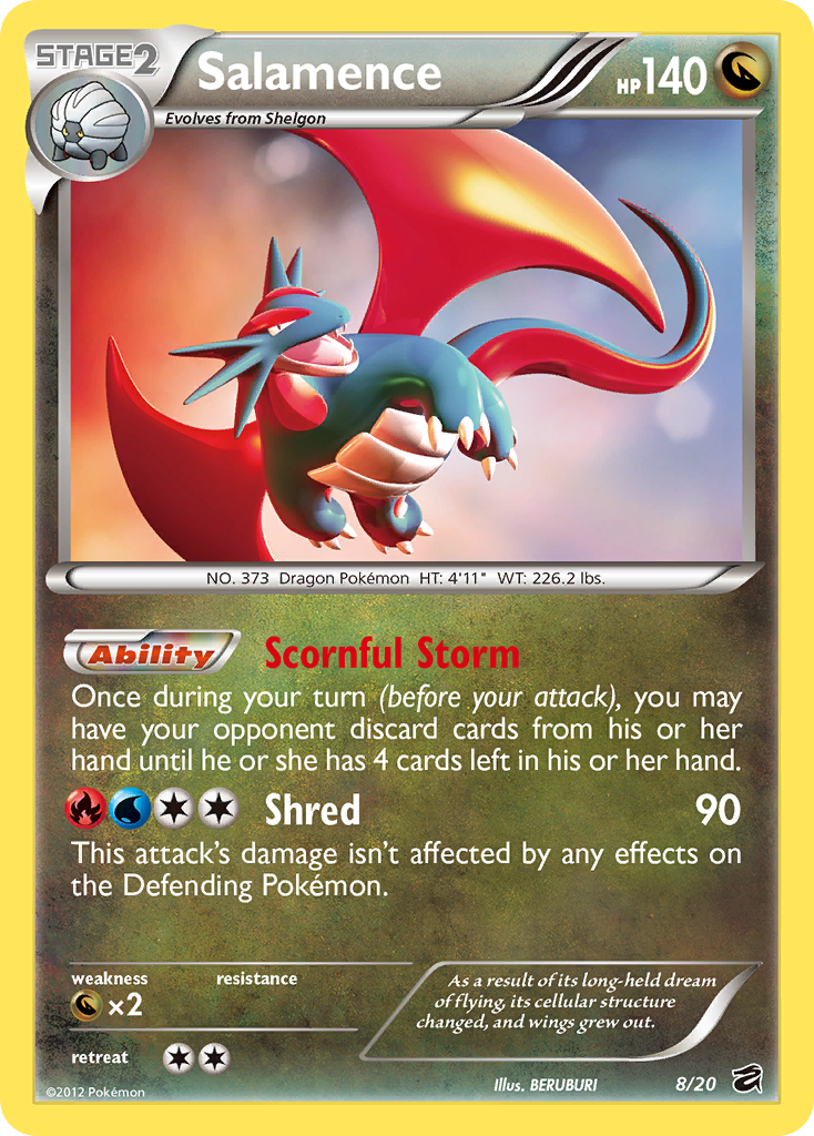 Salamence — Dragon Vault #008 / 20