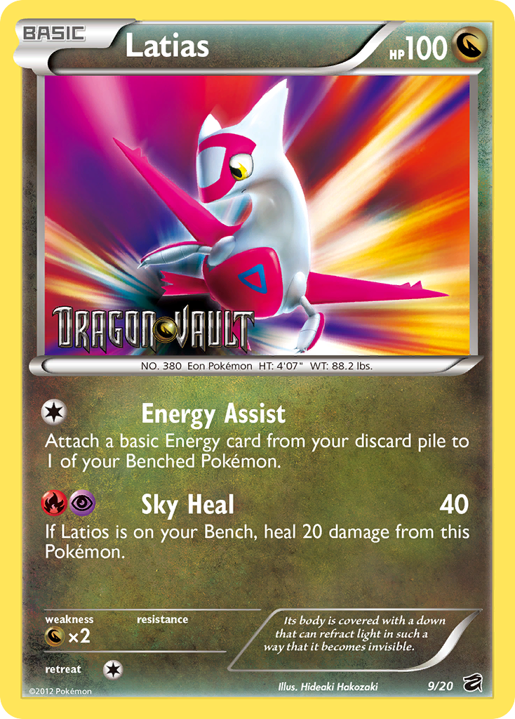 Latias — Dragon Vault #009 / 20