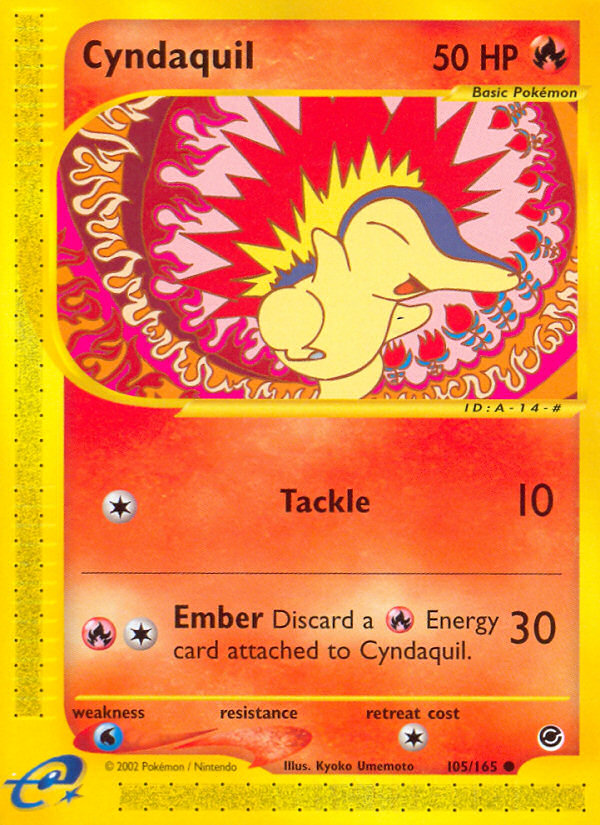 Cyndaquil — Expedition Base Set #105 / 165