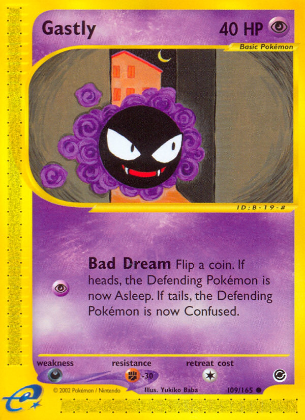 Gastly — Expedition Base Set #109 / 165