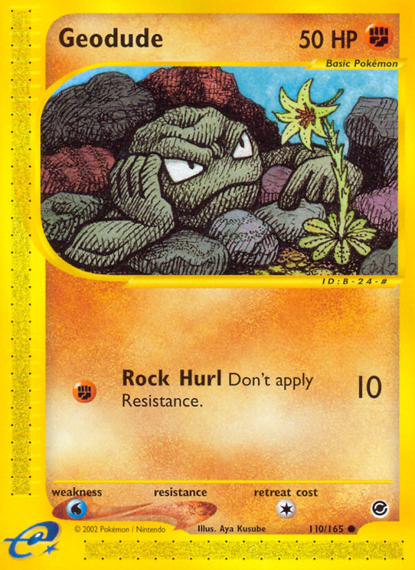 Geodude — Expedition Base Set #110 / 165