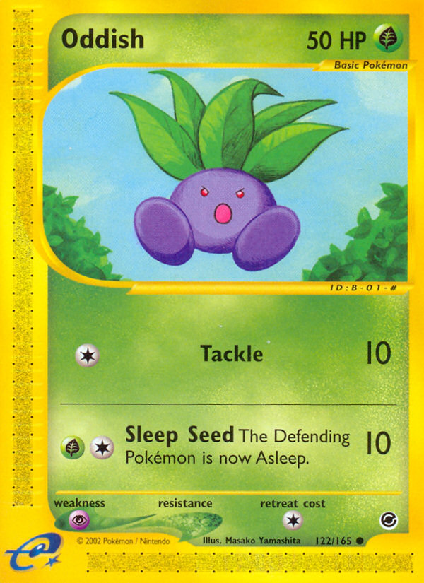 Oddish — Expedition Base Set #122 / 165